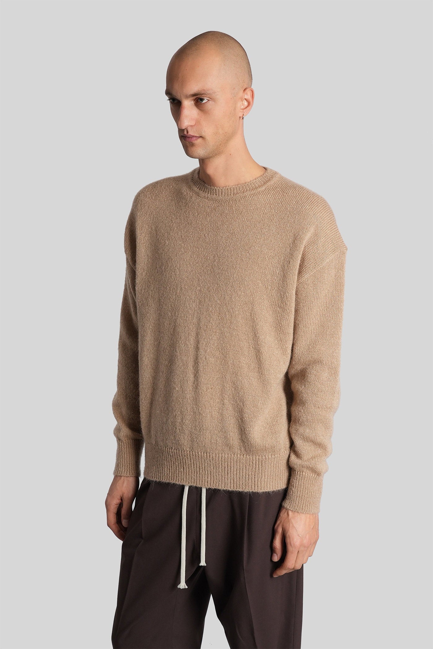 Knitwear in Camel wool Abbigliamento