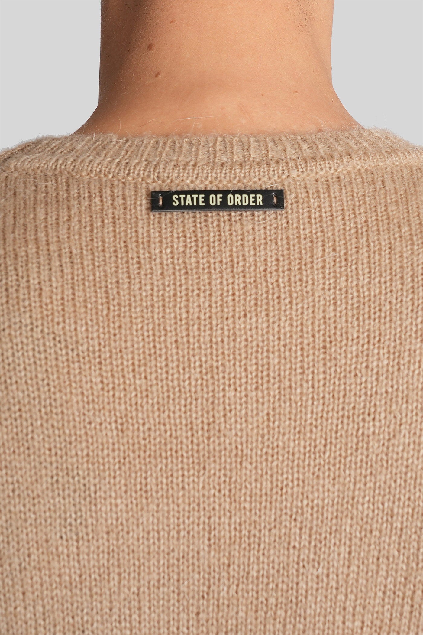 Knitwear in Camel wool Abbigliamento