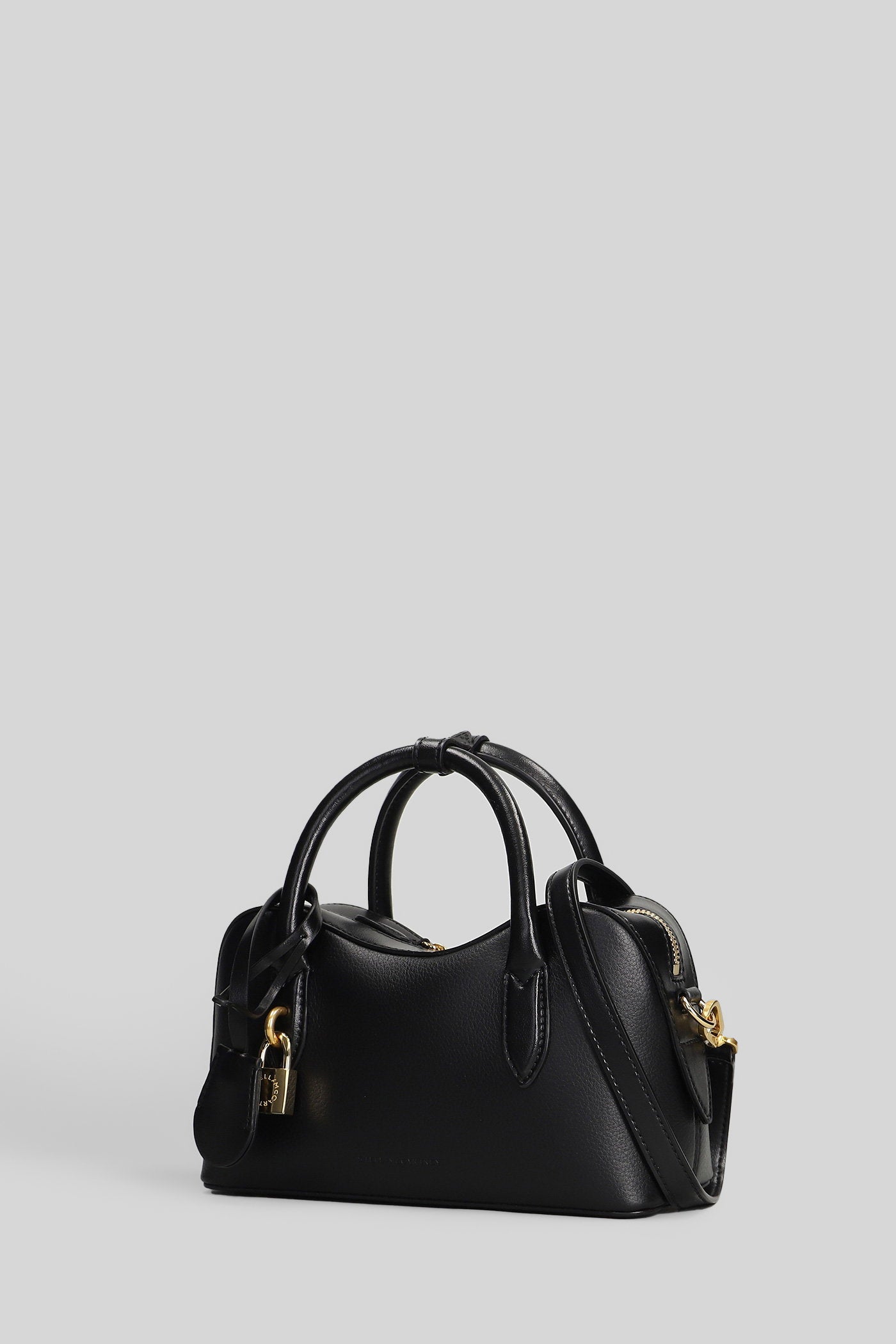 Ryder small Shoulder bag in black synthetic leather Borse