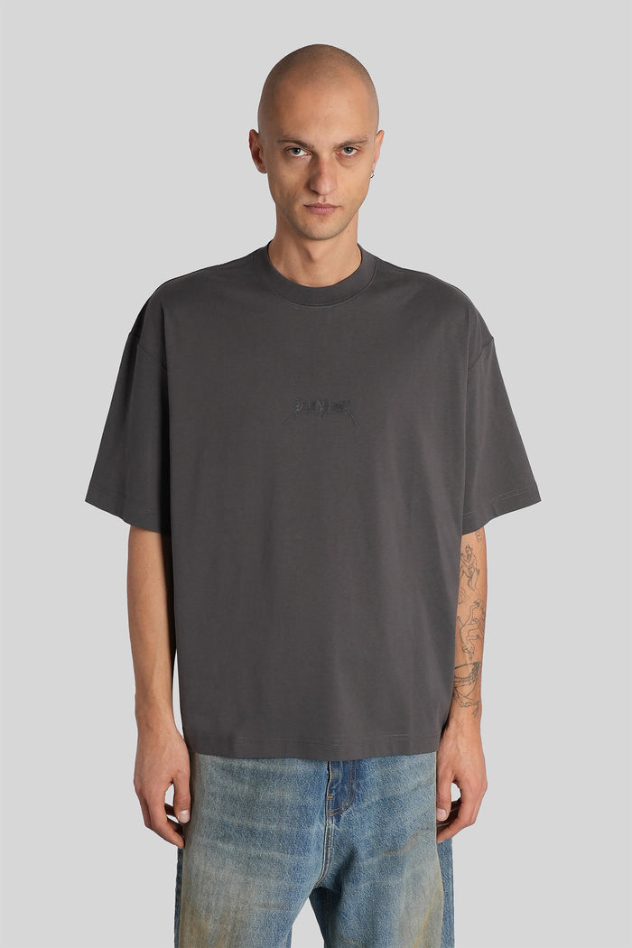 T-Shirt in grey cotton Abbigliamento