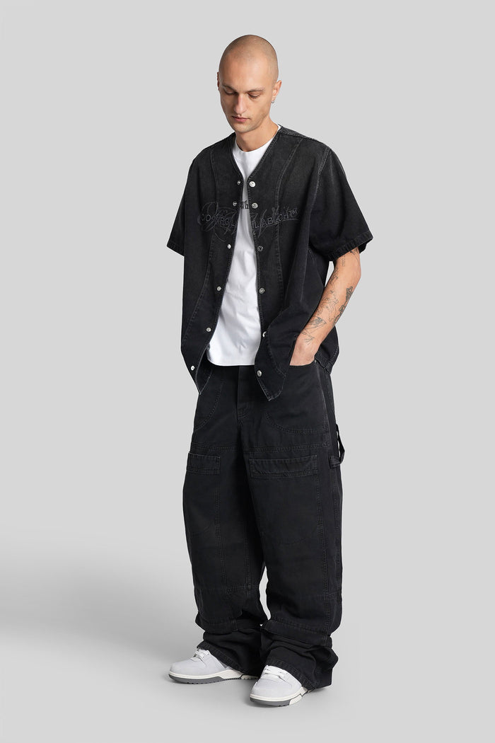 Shirt In Black Cotton Abbigliamento
