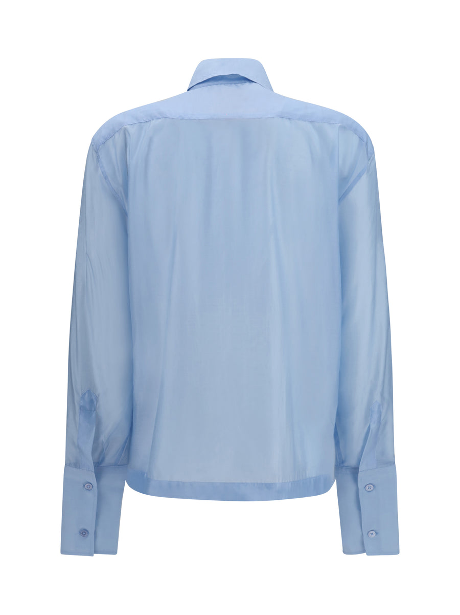 Shirt Codie Light Blue Merino Wool