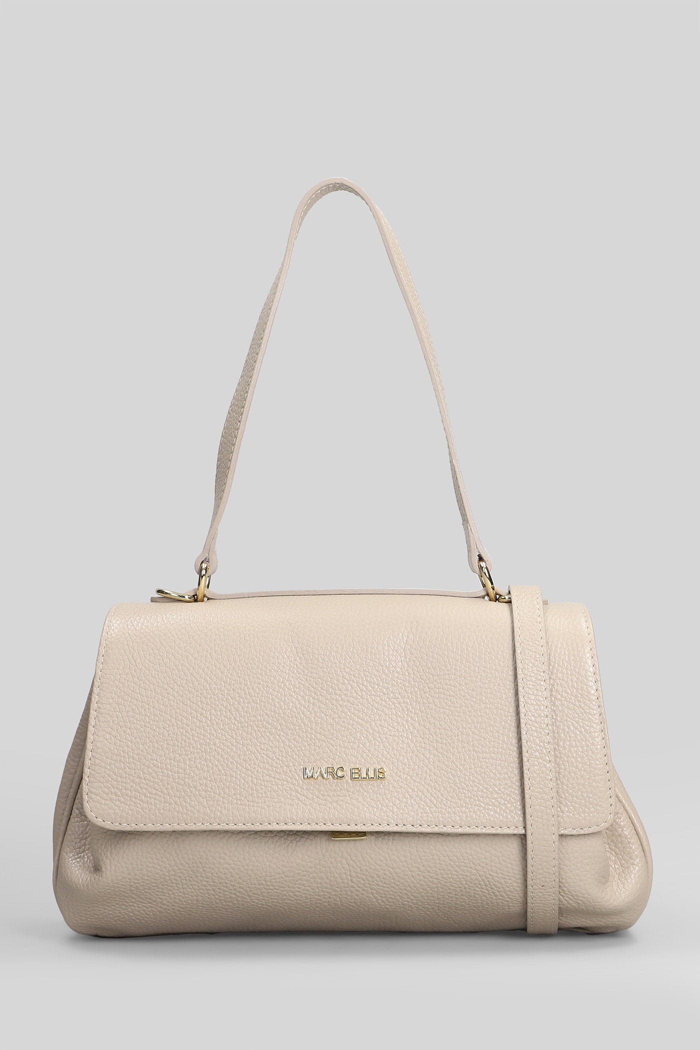 Jenda M Do Tote In Taupe Faux Leather Borse