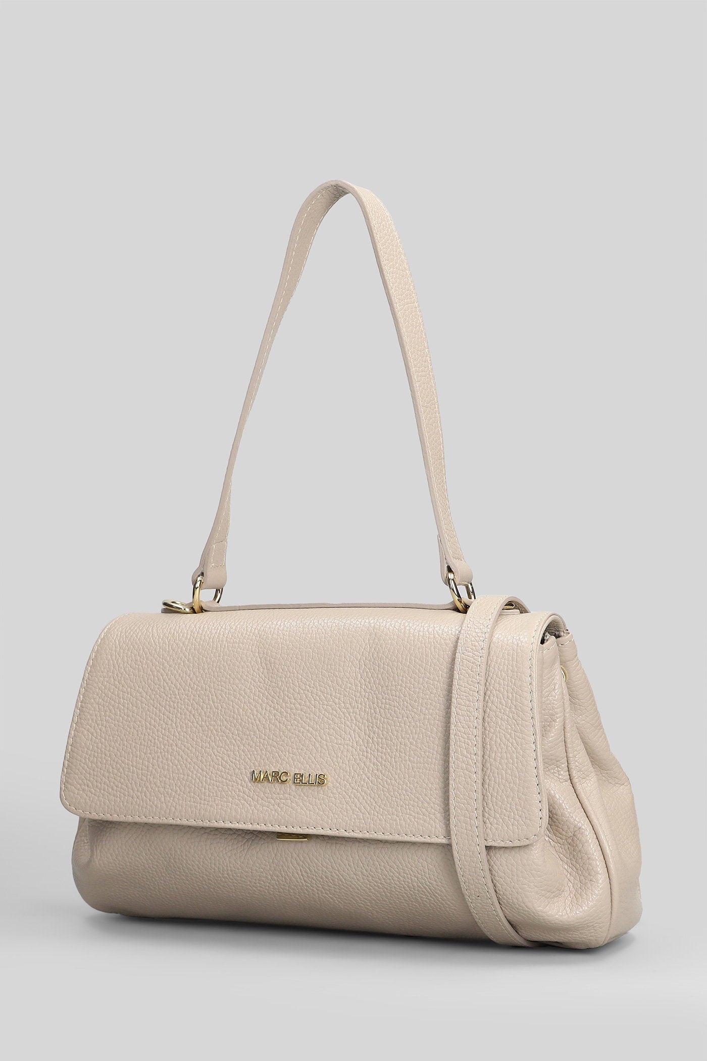 Jenda M Do Tote In Taupe Faux Leather Borse