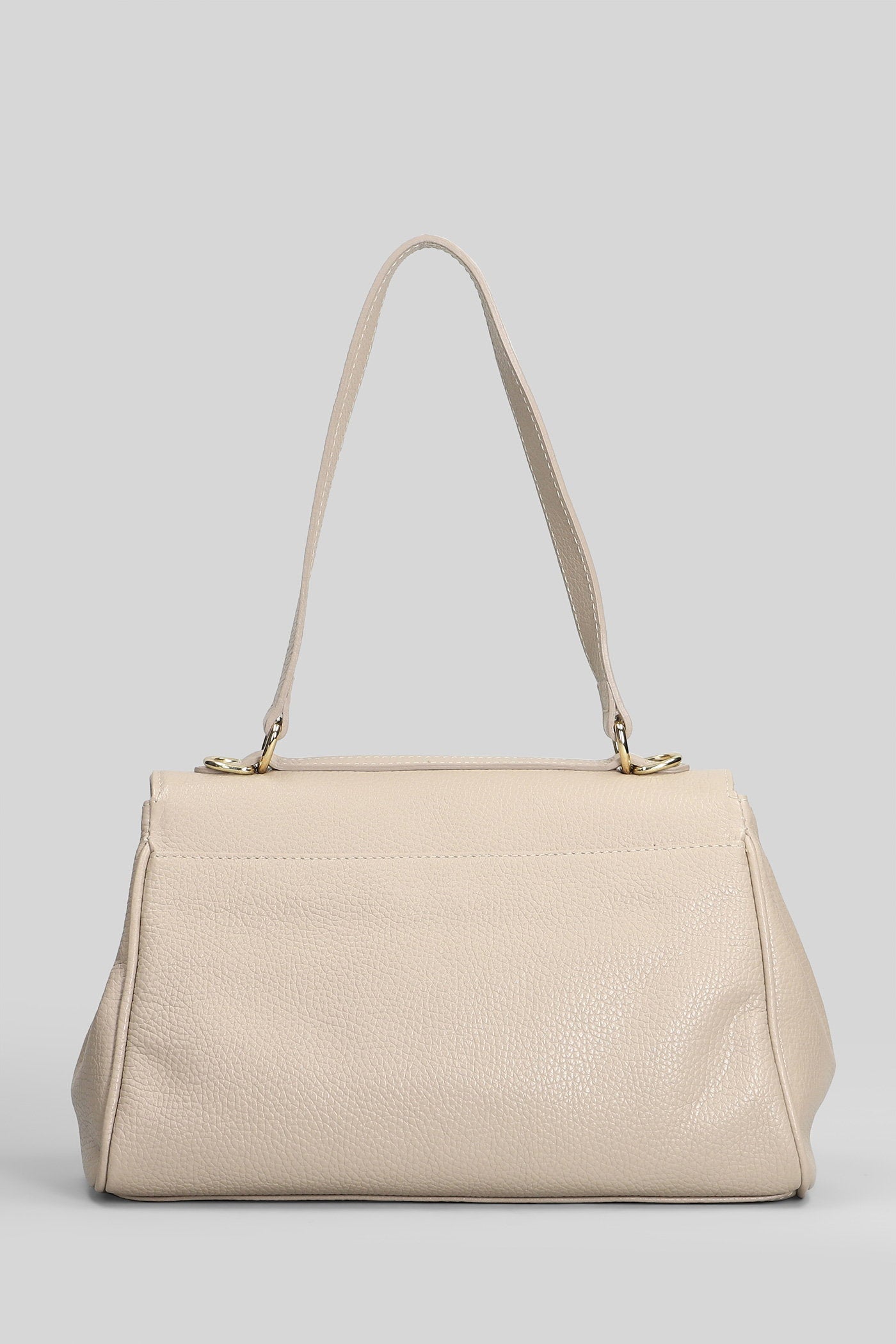 Jenda M Do Tote In Taupe Faux Leather Borse