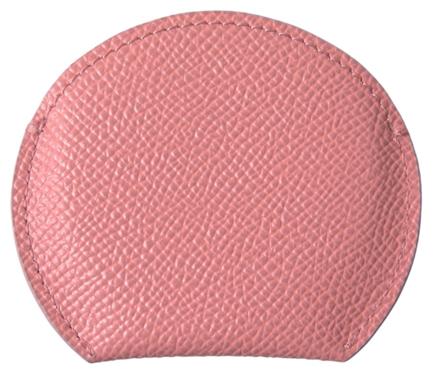 Dolce & Gabbana 100% Leather mirror holder in pink