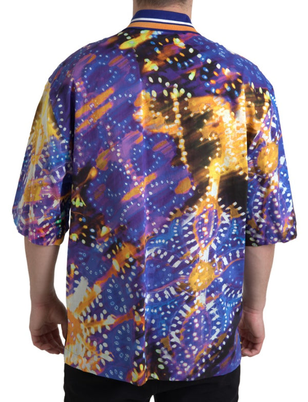 Dolce & Gabbana 100% Cotton polo in purple