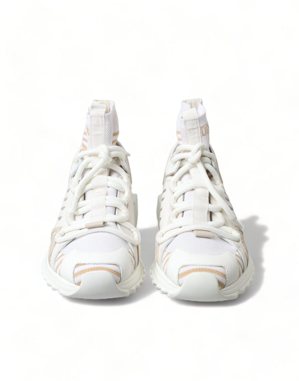 Dolce & Gabbana 70% Viscose sneaker in white