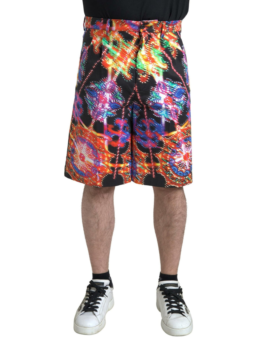 Dolce & Gabbana 95% Cotton 5% Elastane bermudas in multicolor