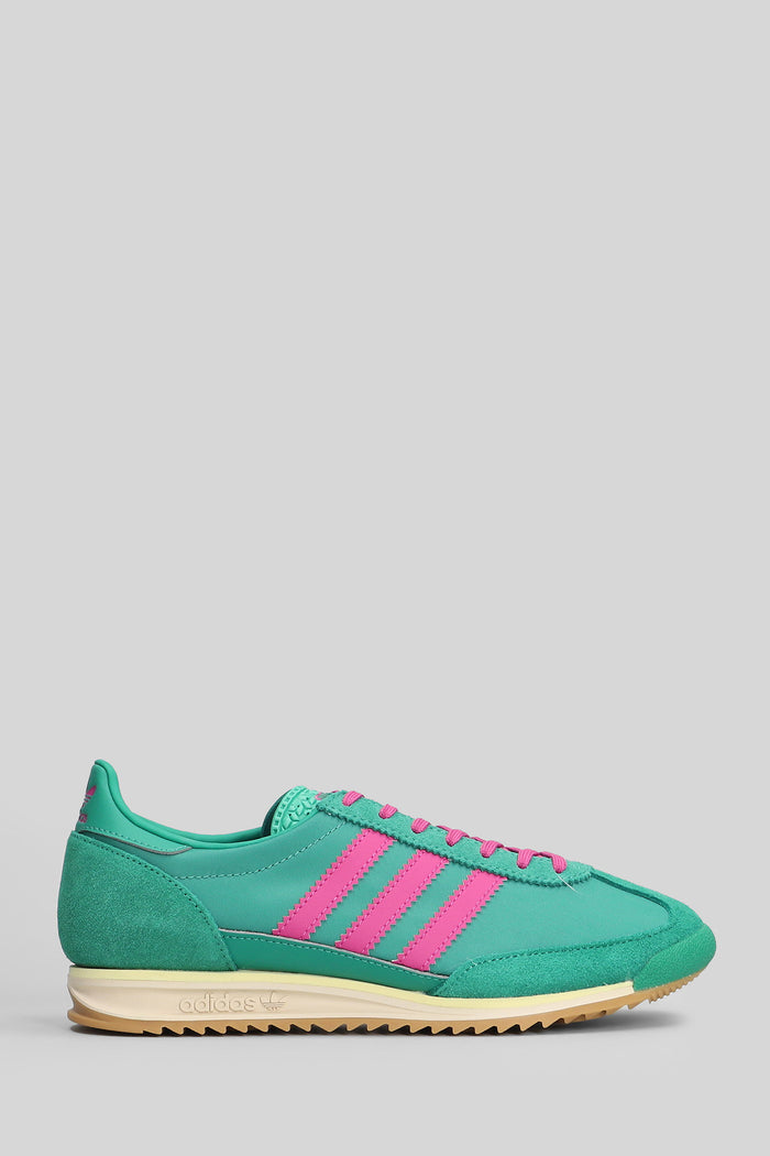 Sl 72 Og Sneakers in green Suede and fabric Scarpe