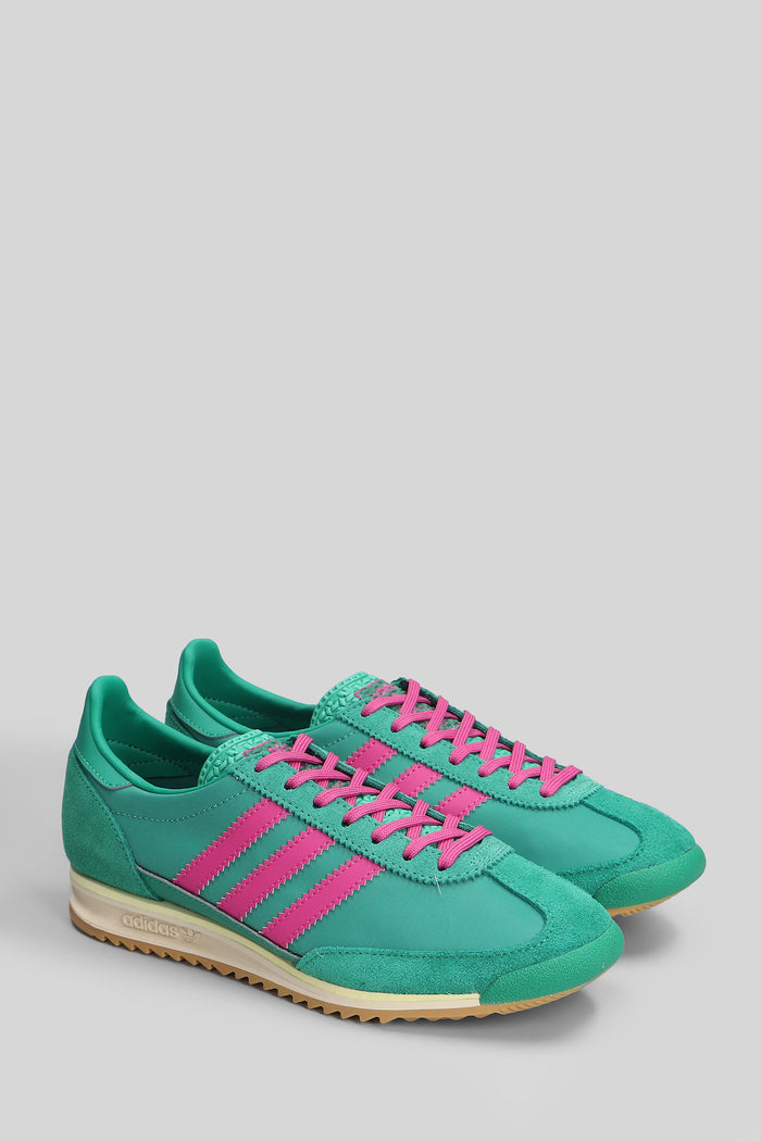 Sl 72 Og Sneakers in green Suede and fabric Scarpe