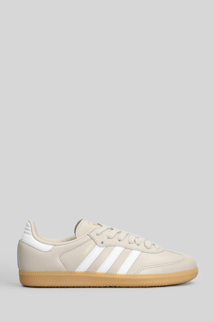 Samba Og Sneakers in beige leather Scarpe