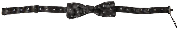 Dolce & Gabbana 100% Silk bow tie in black