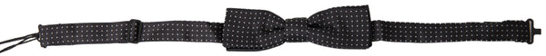Dolce & Gabbana 100% Silk bow tie in black