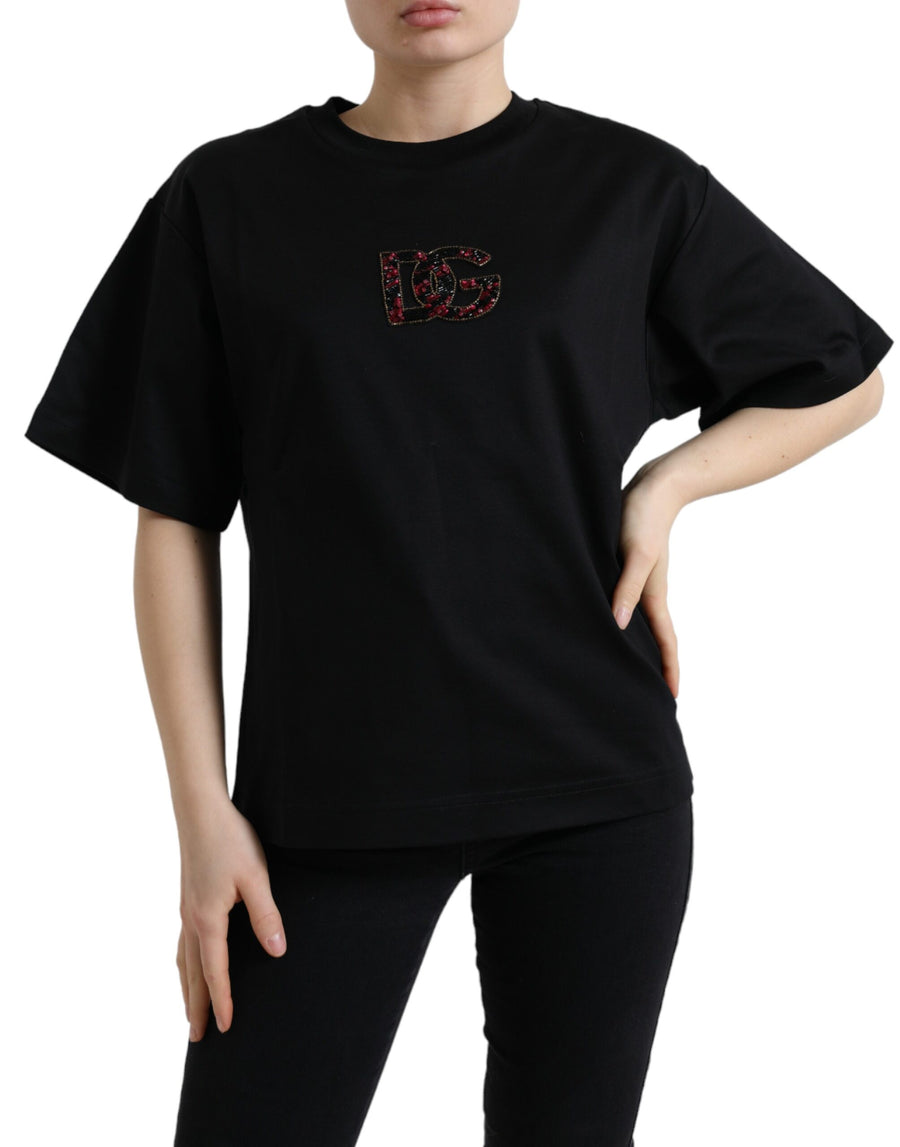 Dolce & Gabbana 100% Cotton t-shirt in black