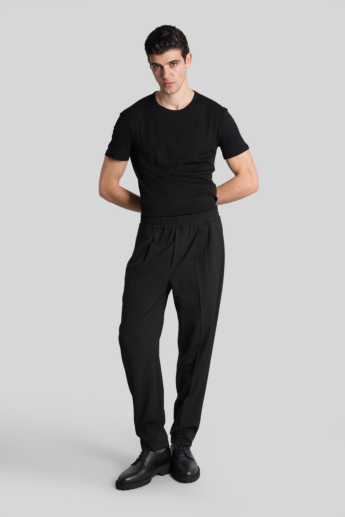 Lingerie in black cotton Abbigliamento