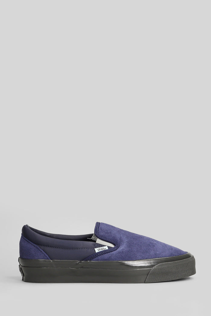 Lx class slip on 98 Sneakers in blue Suede and fabric Scarpe