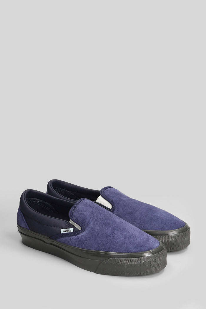 Lx class slip on 98 Sneakers in blue Suede and fabric Scarpe