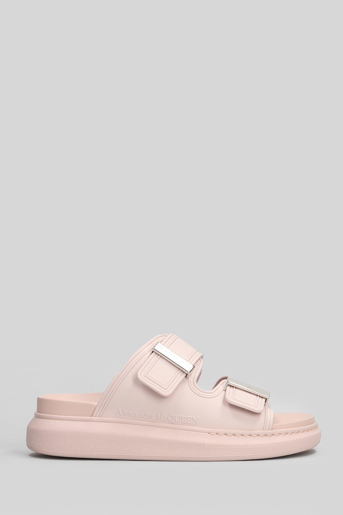 Flats in rose-pink rubber-plasic Rubber/plasic Scarpe