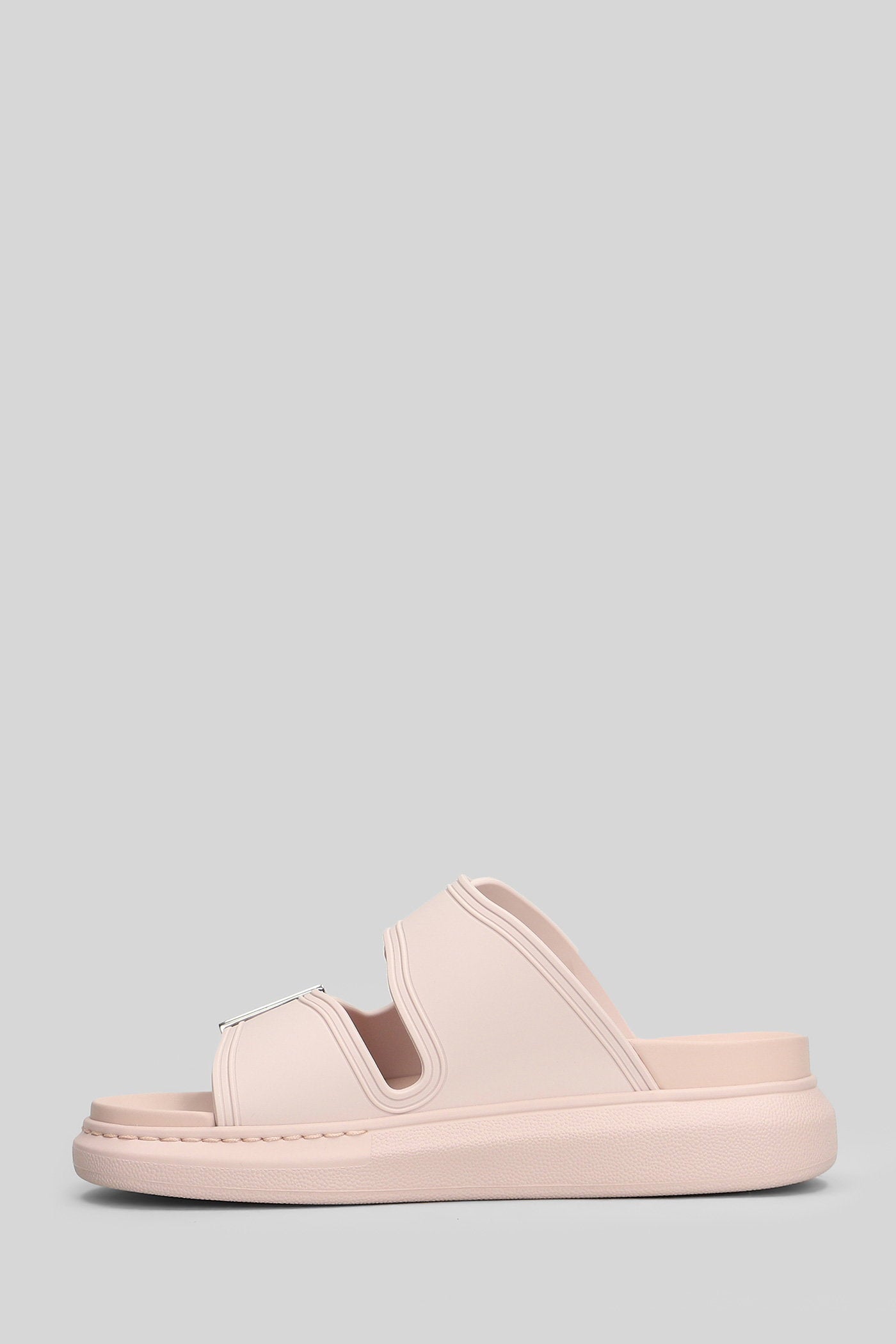 Flats in rose-pink rubber-plasic Rubber/plasic Scarpe