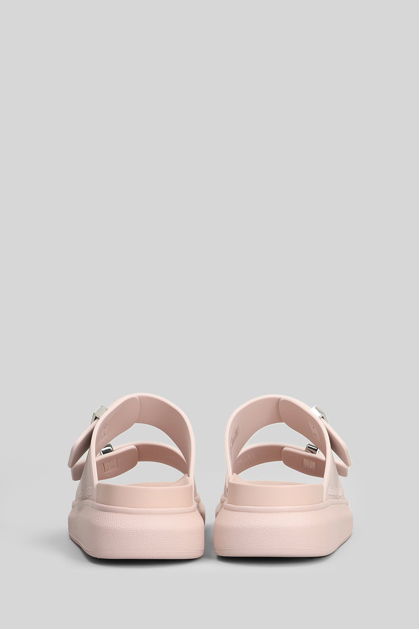 Flats in rose-pink rubber-plasic Rubber/plasic Scarpe
