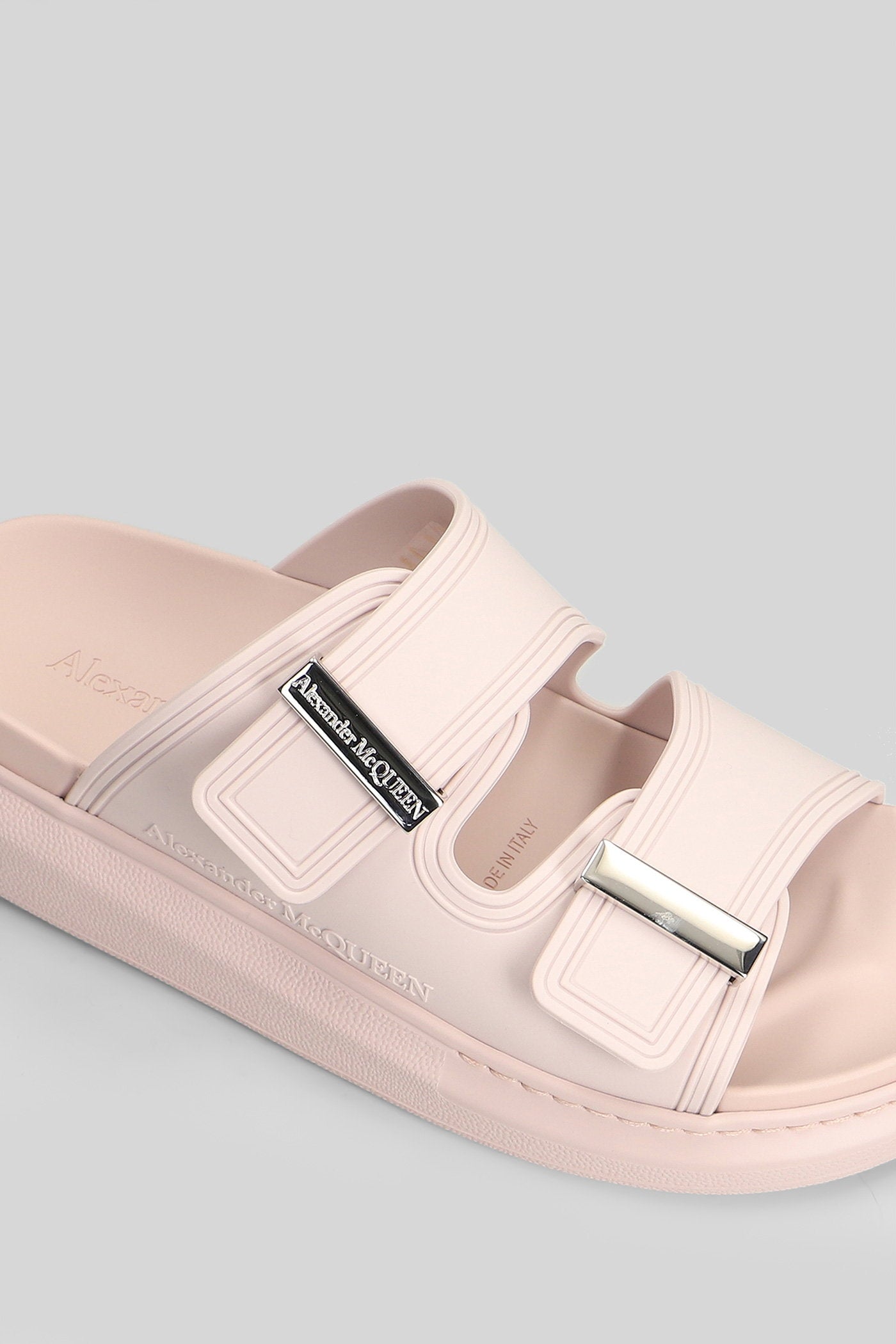 Flats in rose-pink rubber-plasic Rubber/plasic Scarpe