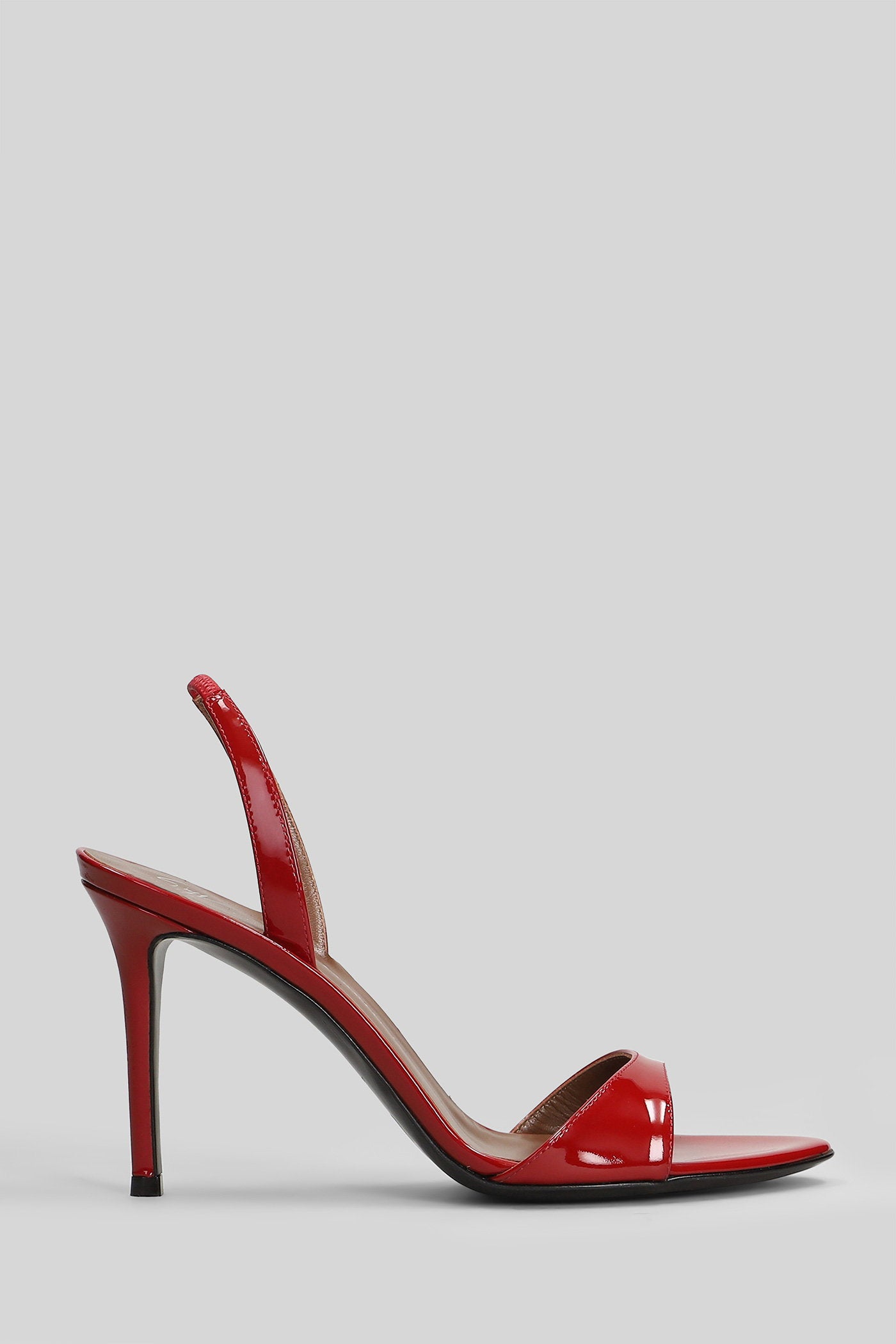 Lilibeth Sandals In Red Patent Leather Scarpe