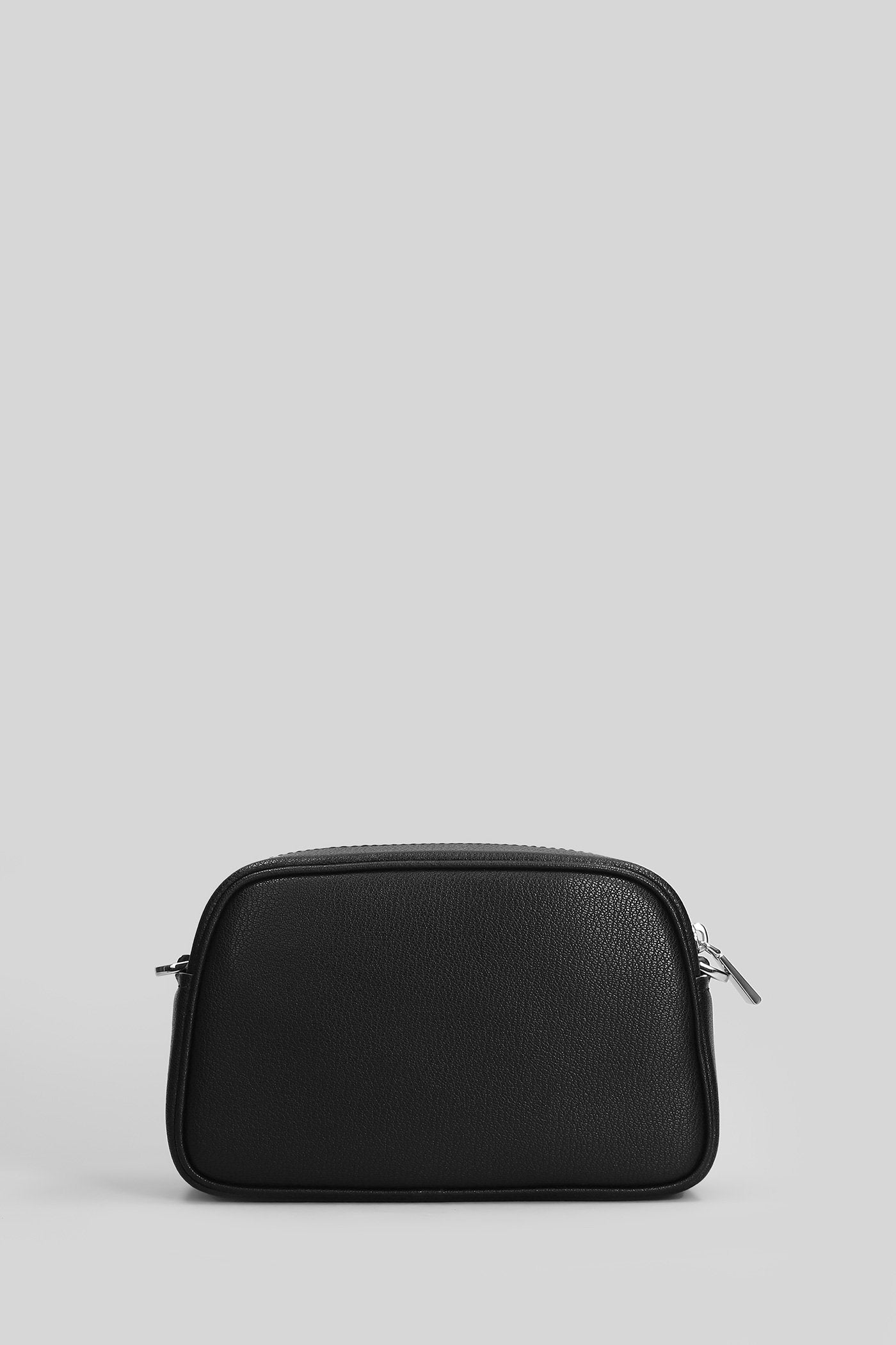 Jet Set Shoulder Bag In Black Leather Borse