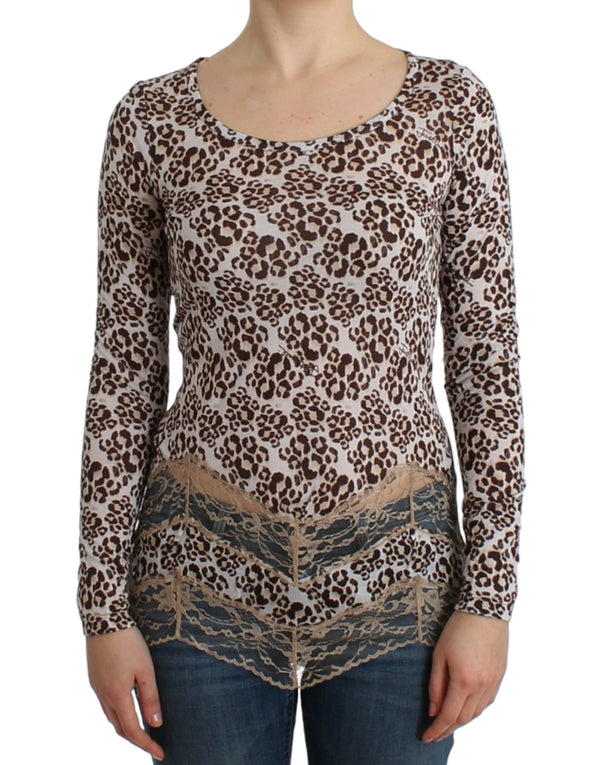 Roberto Cavalli 100% Modal blouse in brown