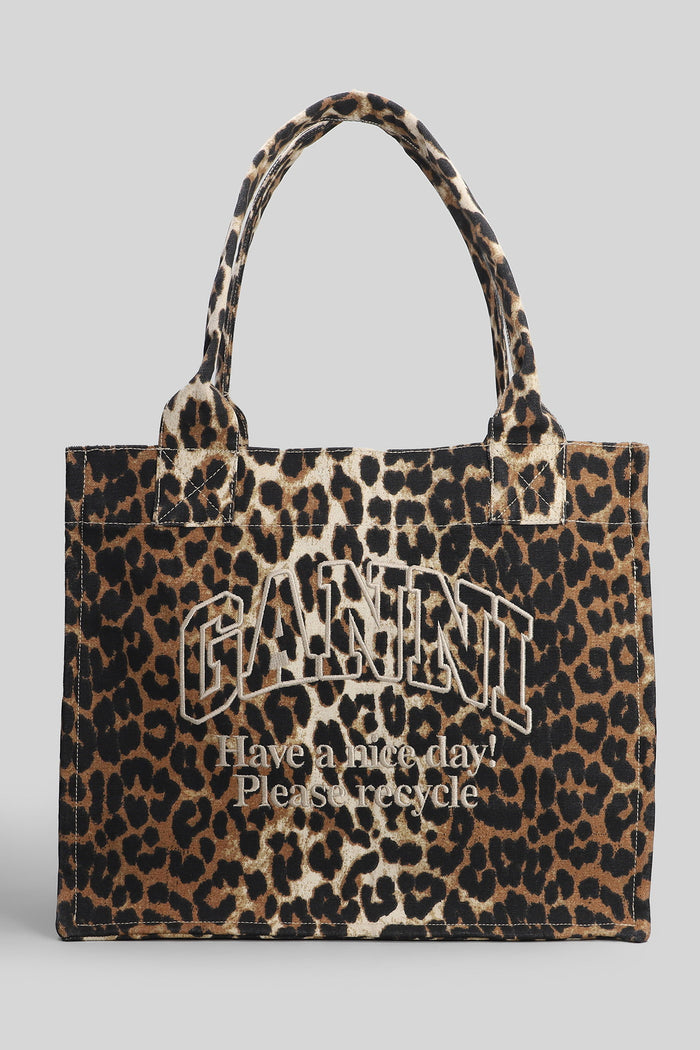 Tote in Animalier cotton Borse