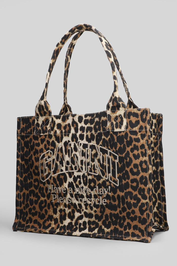 Tote in Animalier cotton Borse