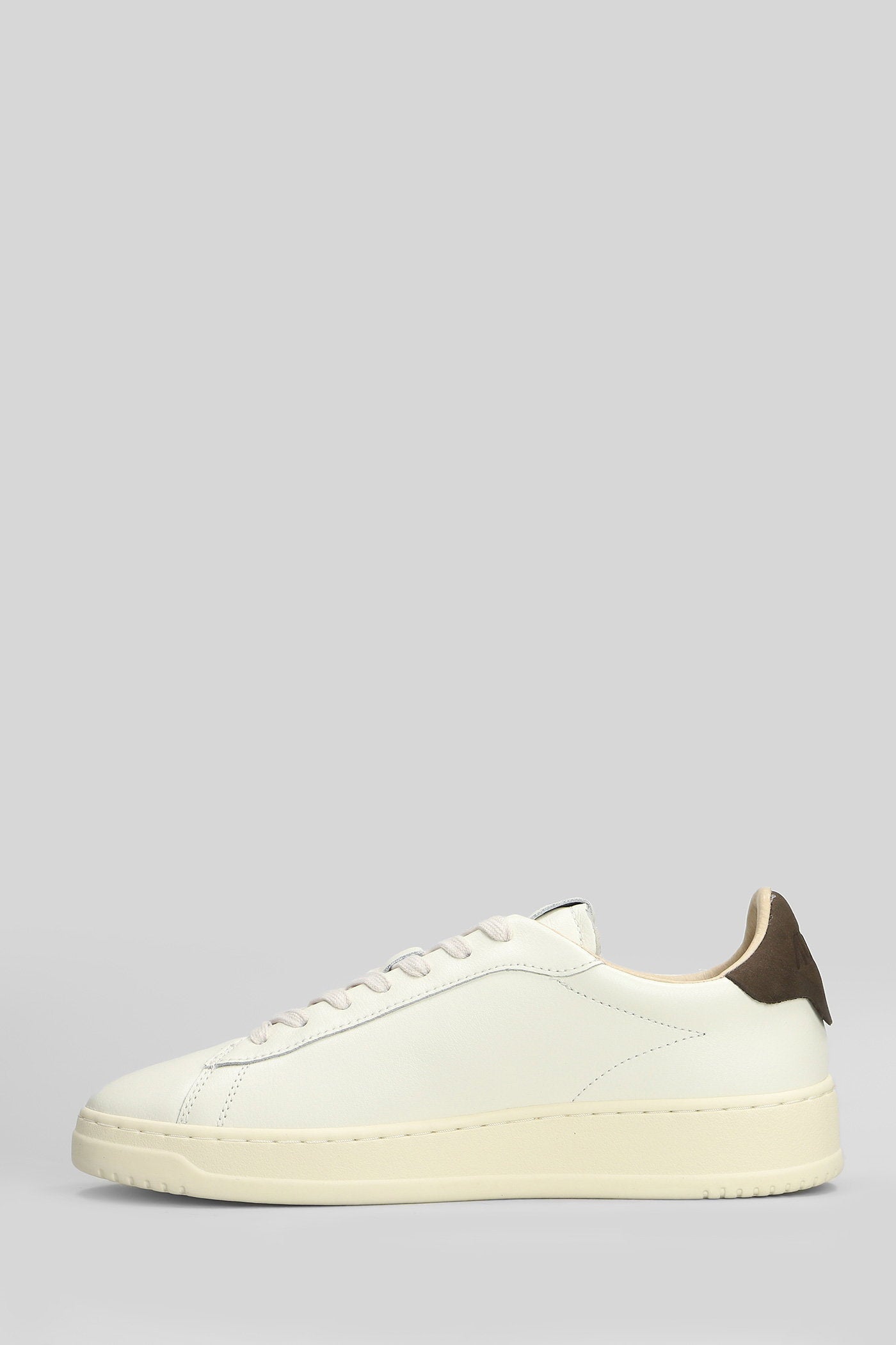 Dallas low Sneakers in white leather Scarpe