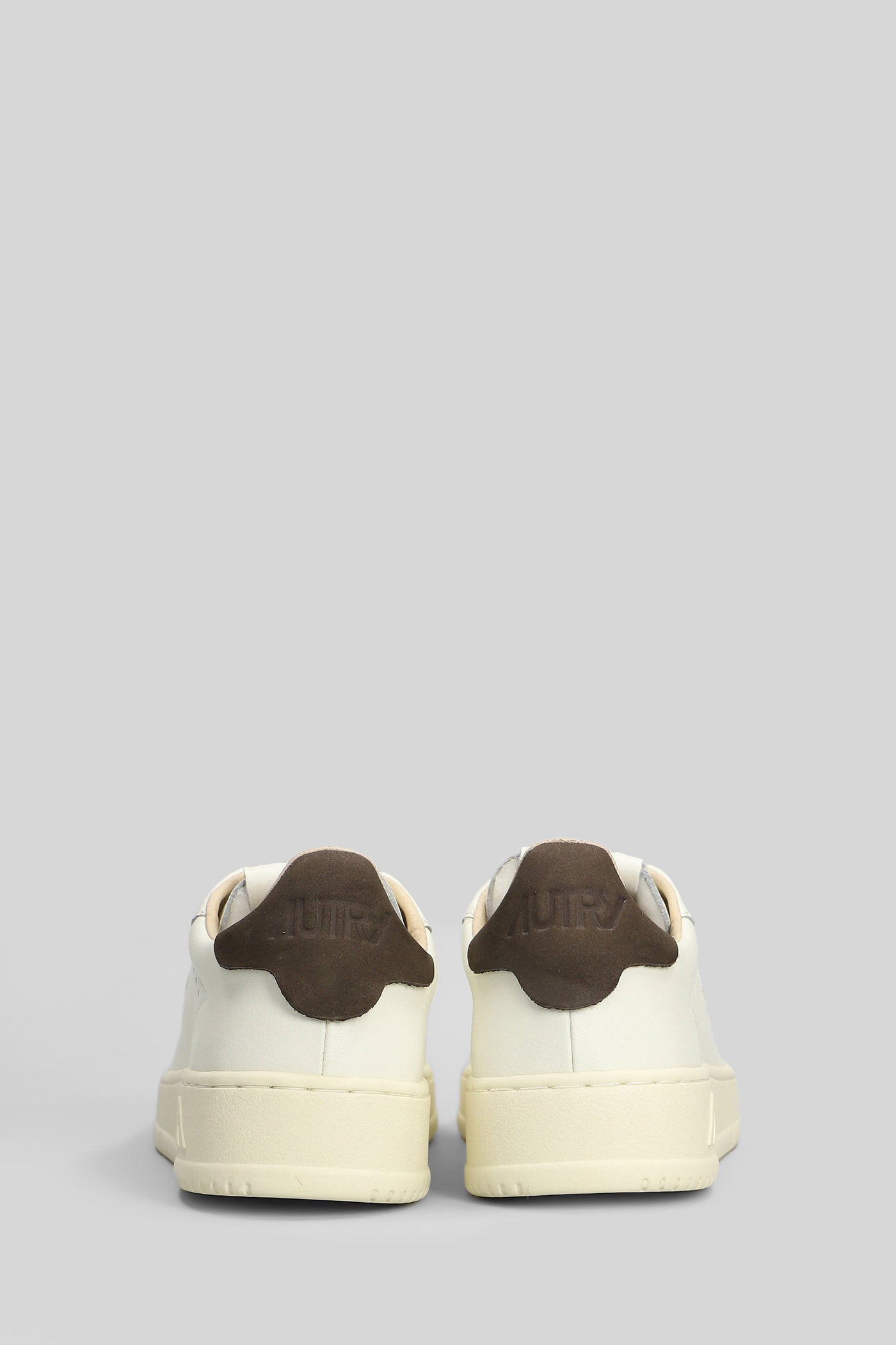 Dallas low Sneakers in white leather Scarpe