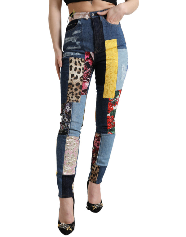 Dolce & Gabbana 53% Cotton jeans in multicolor