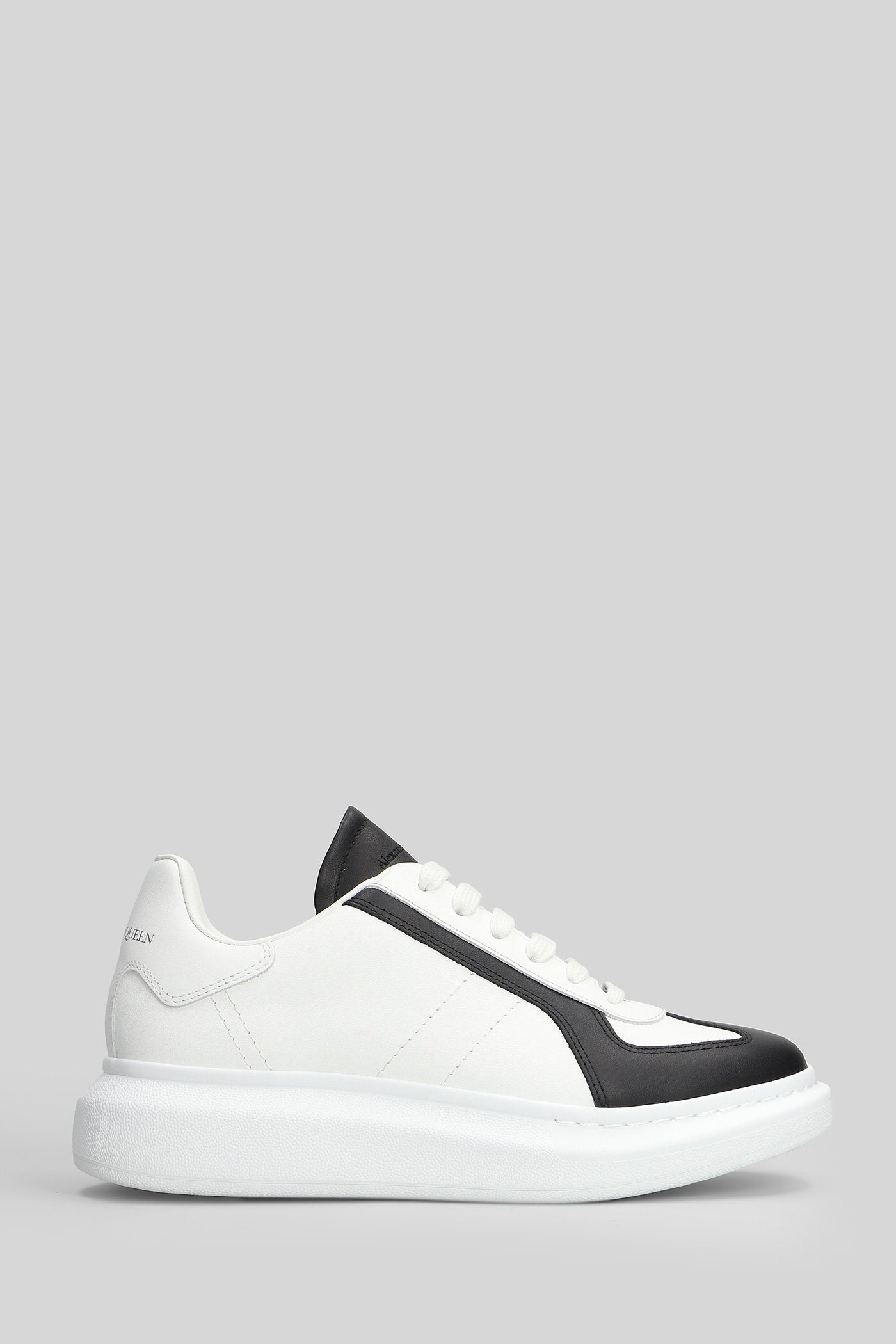 Oversize sneak Sneakers in white leather Scarpe
