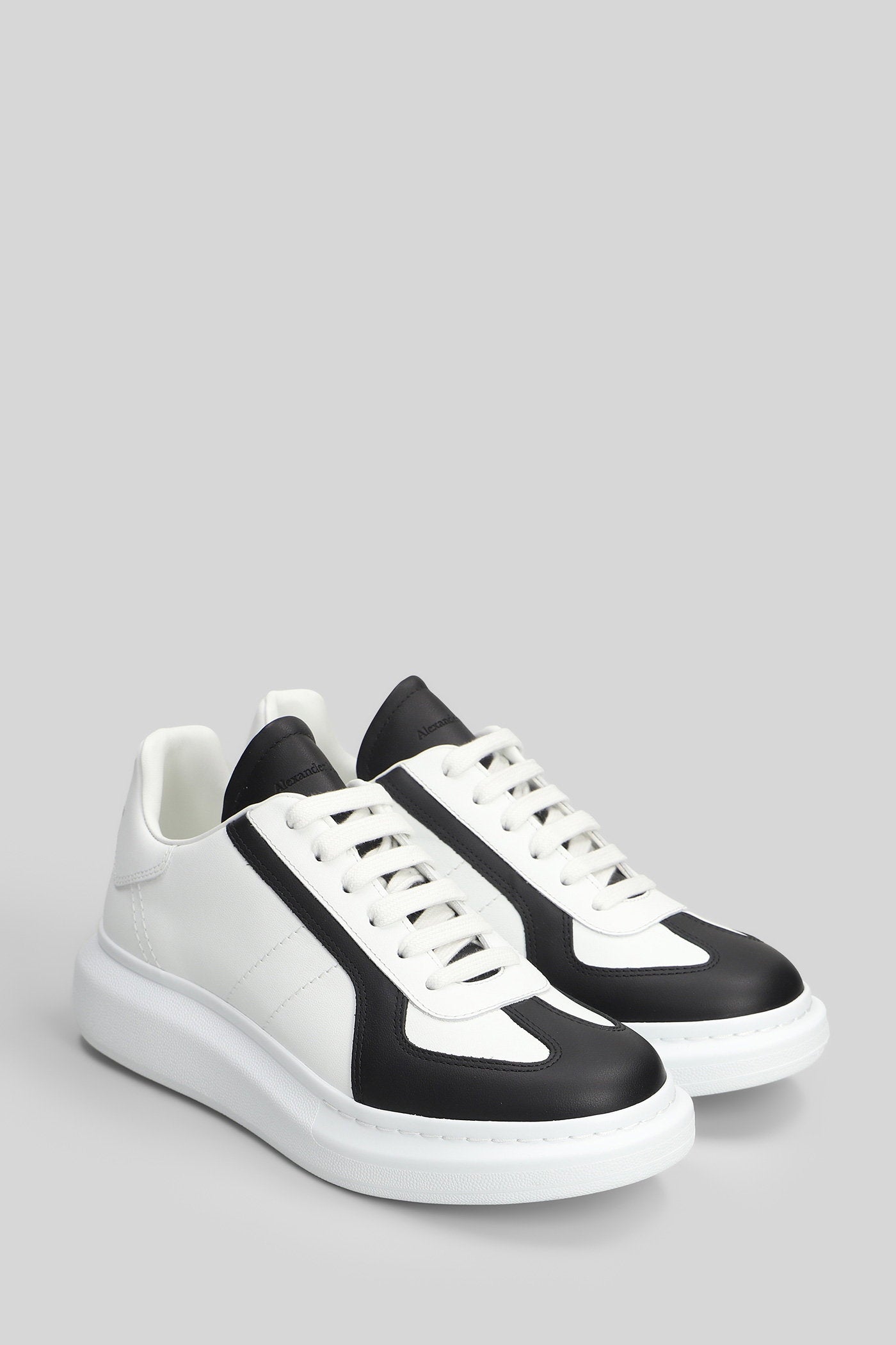 Oversize sneak Sneakers in white leather Scarpe