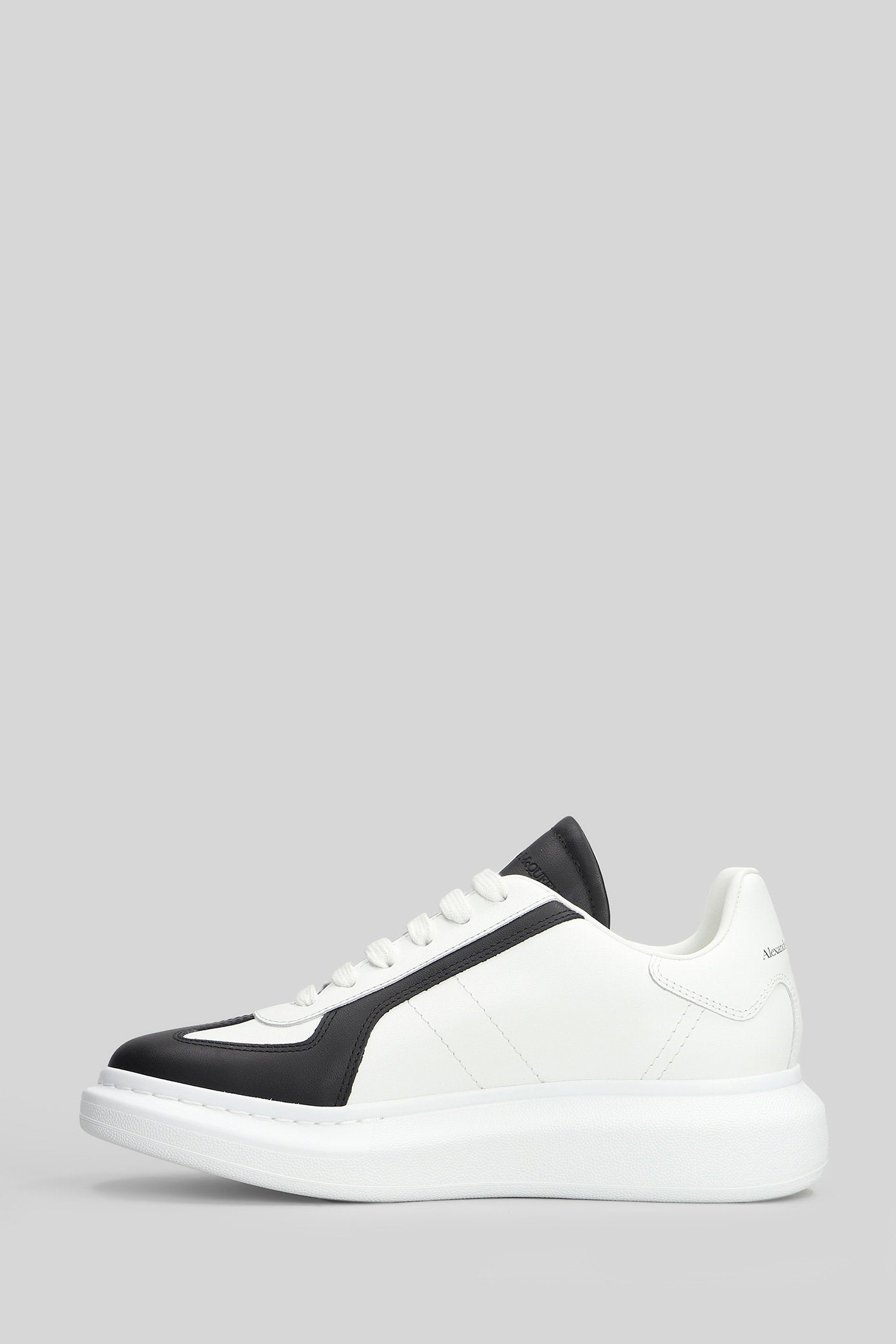 Oversize sneak Sneakers in white leather Scarpe