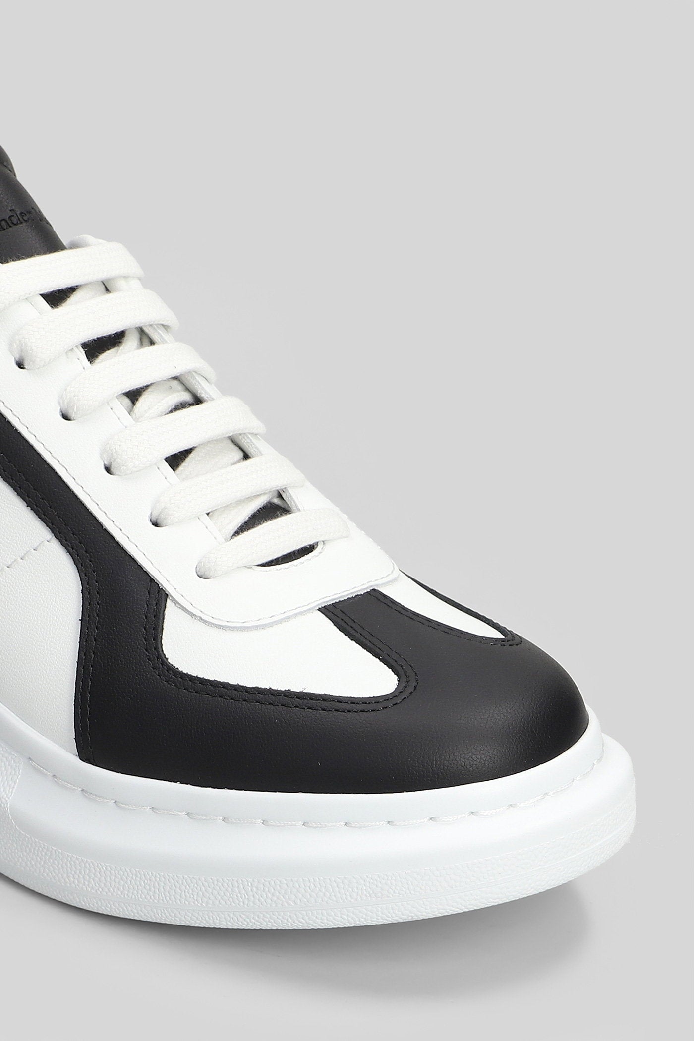 Oversize sneak Sneakers in white leather Scarpe