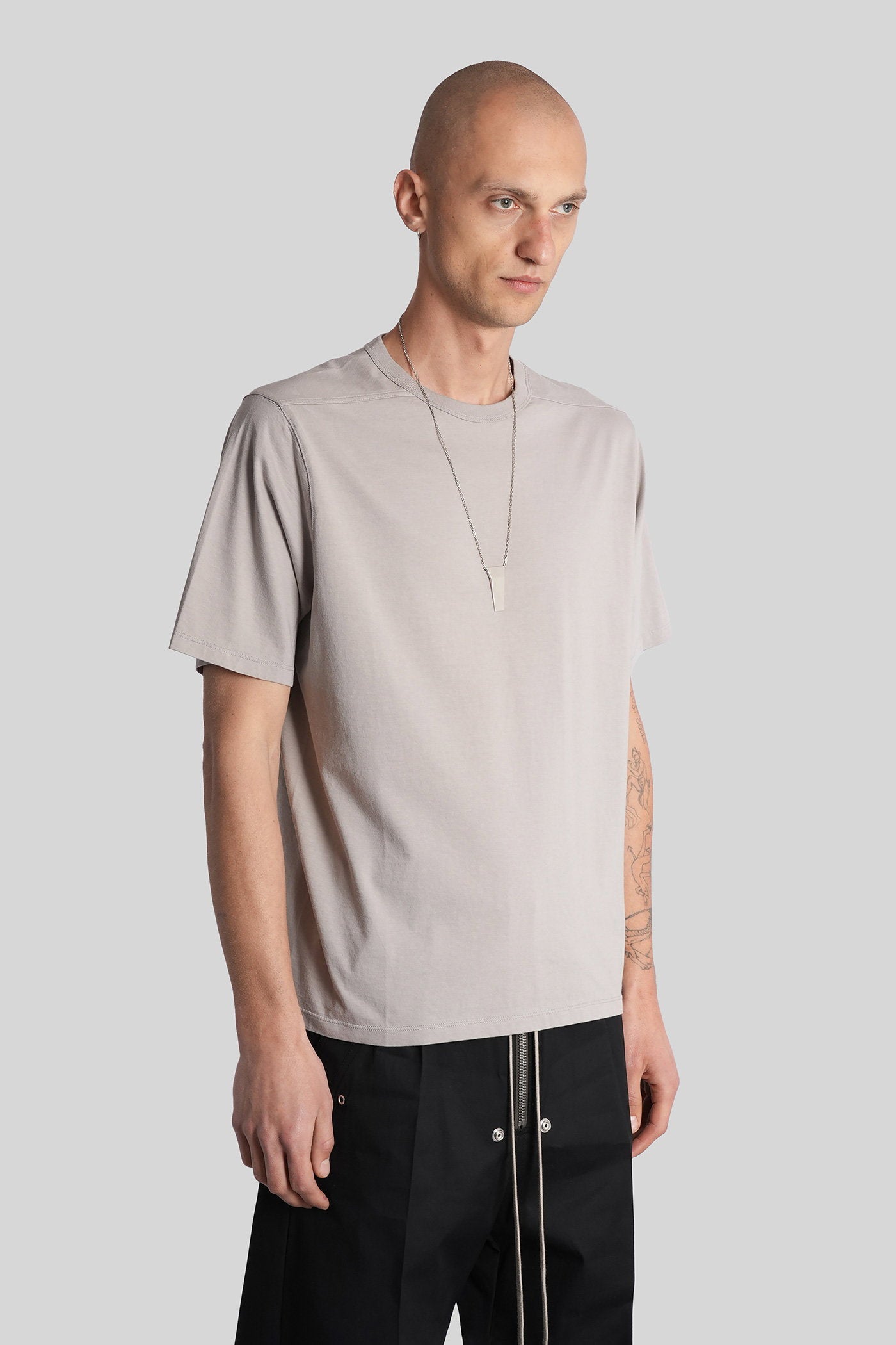 Brad t T-Shirt in grey cotton Abbigliamento