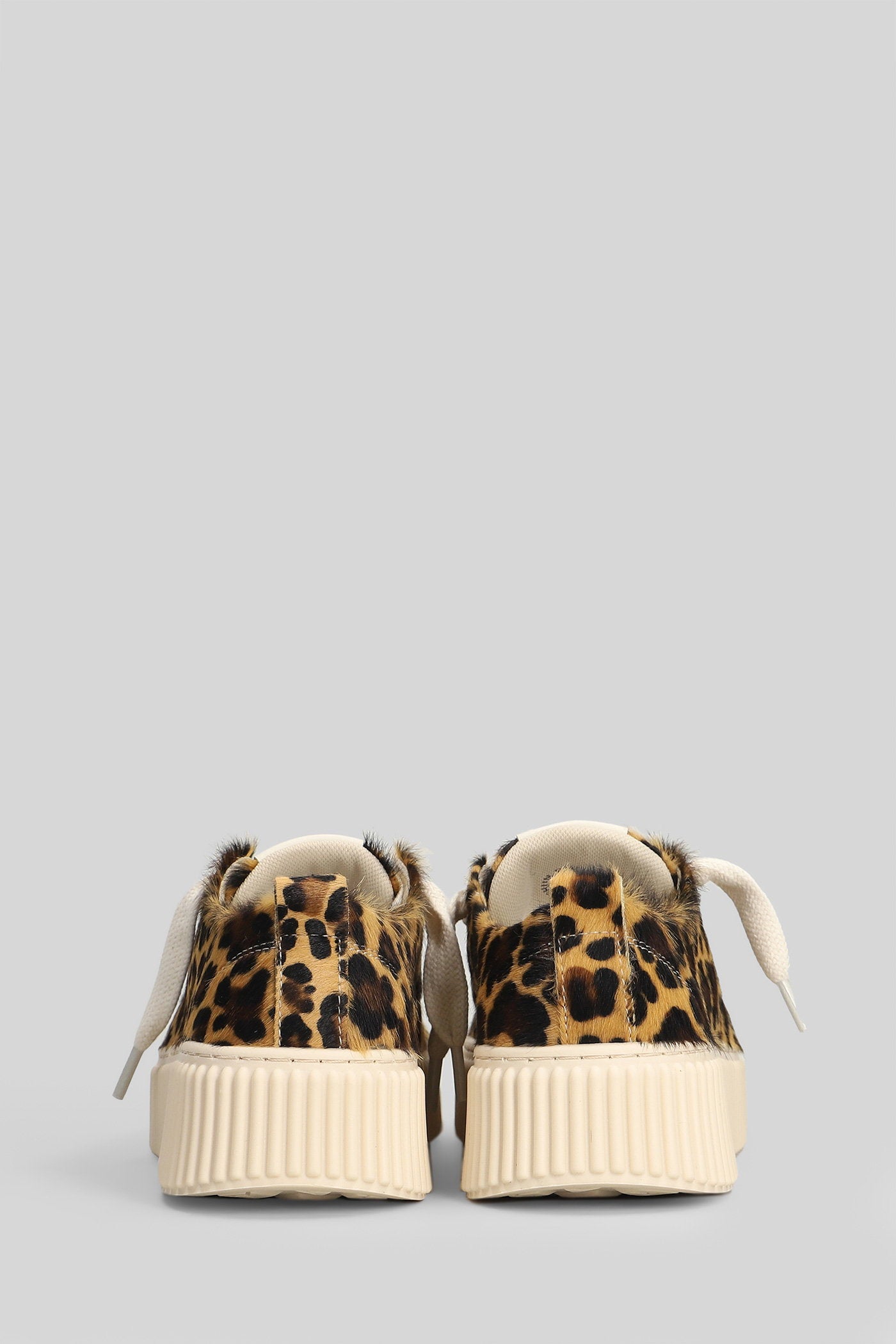 Leopard Sneakers in Animalier pony skin Scarpe