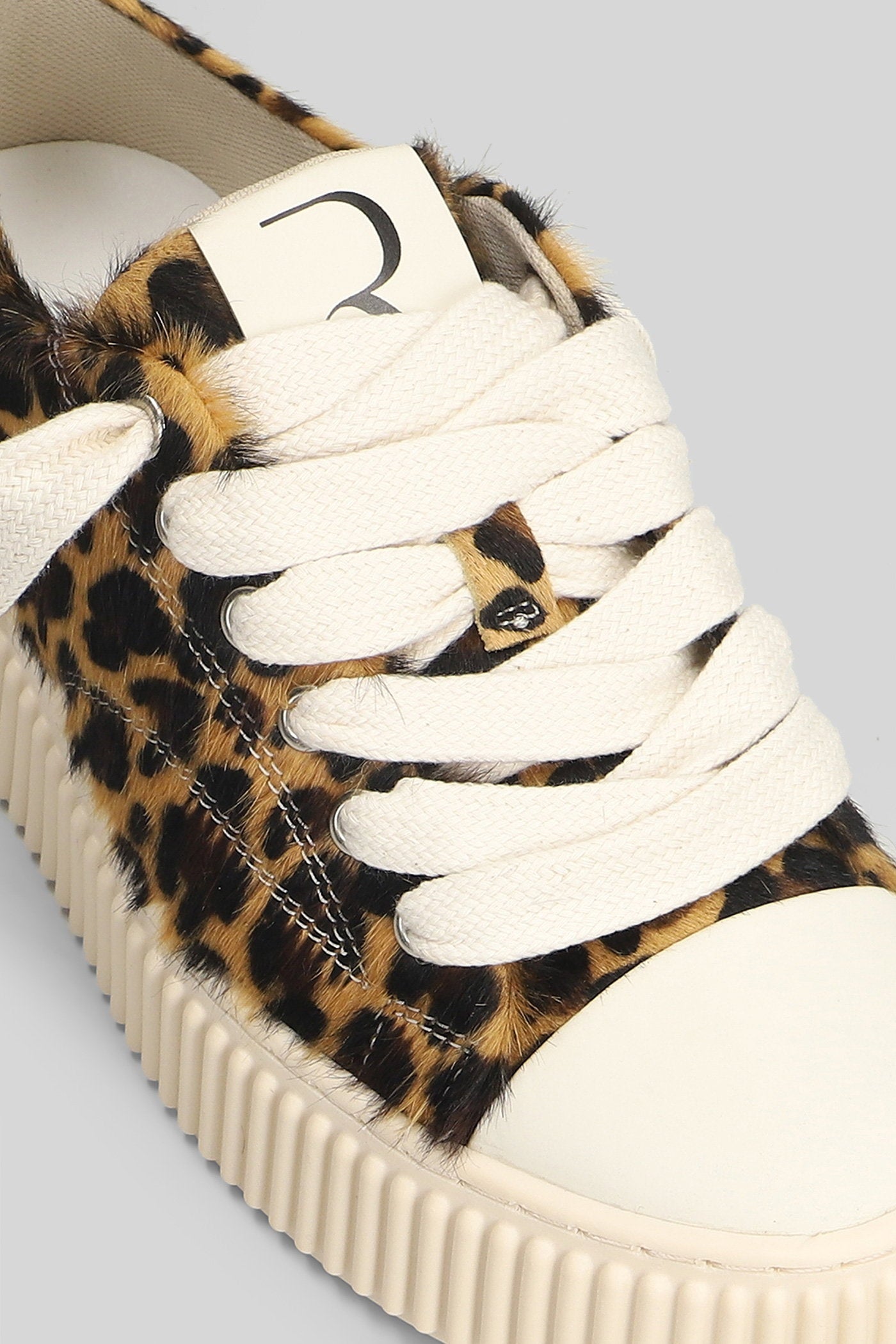 Leopard Sneakers in Animalier pony skin Scarpe