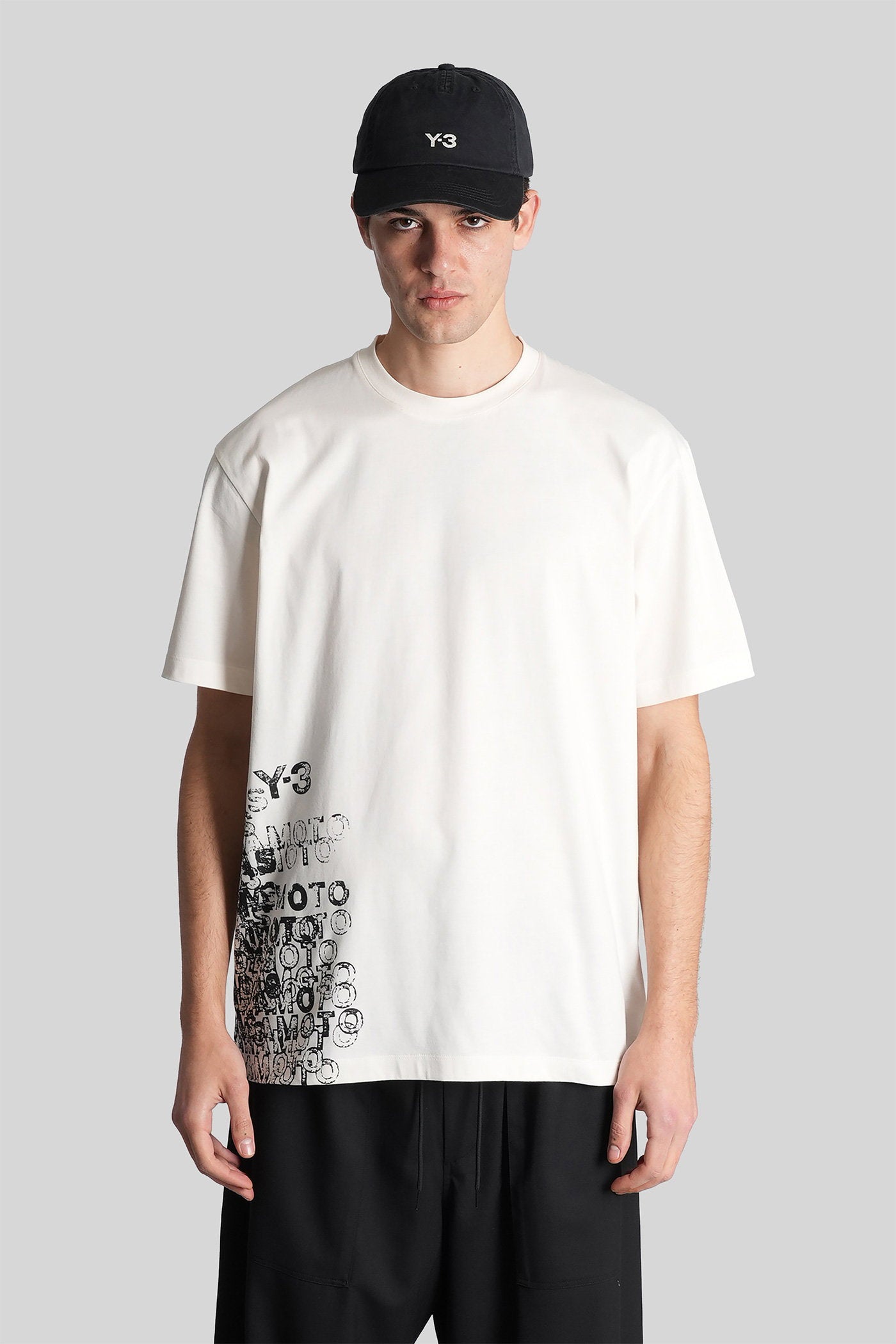 T-Shirt in white cotton Abbigliamento