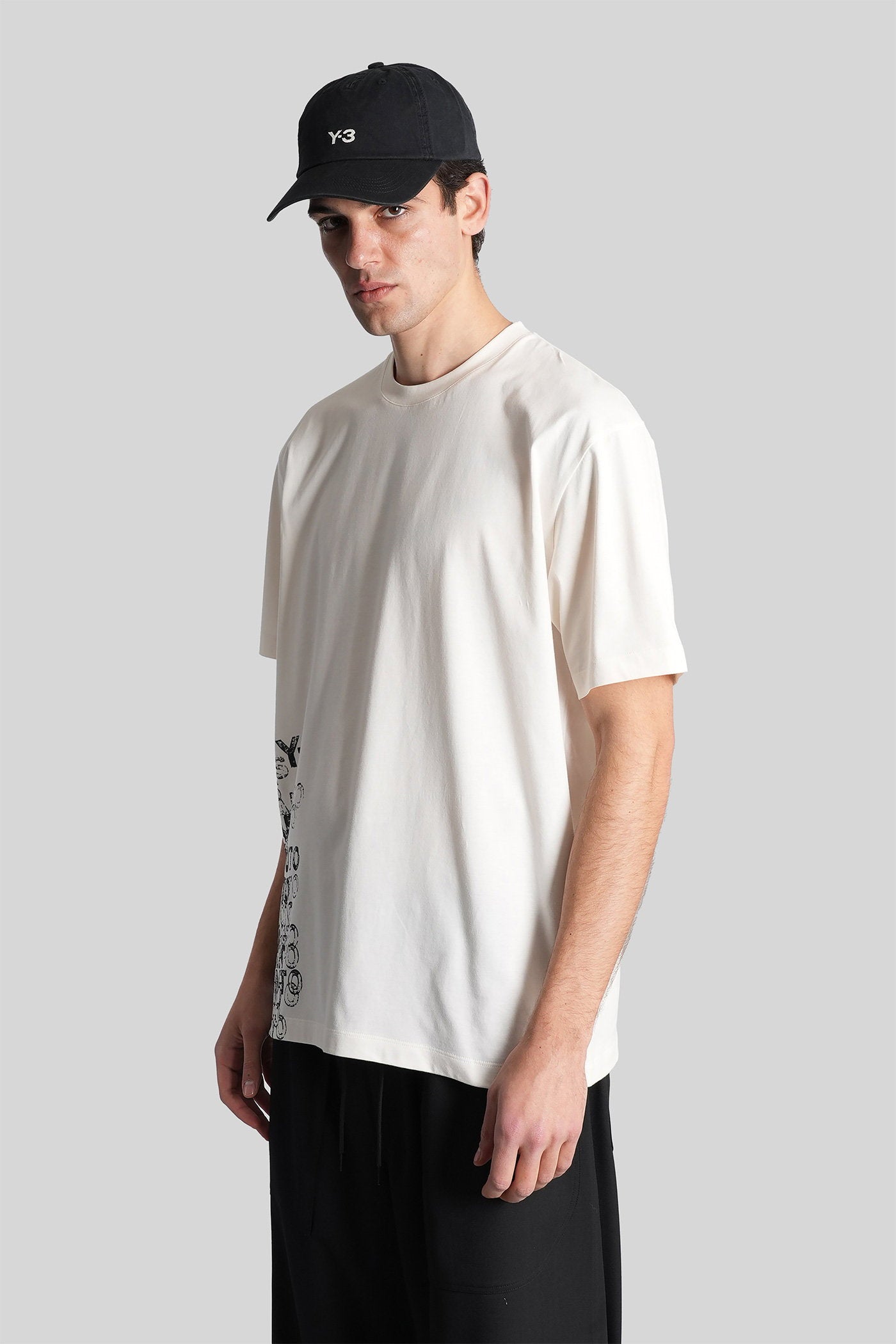T-Shirt in white cotton Abbigliamento