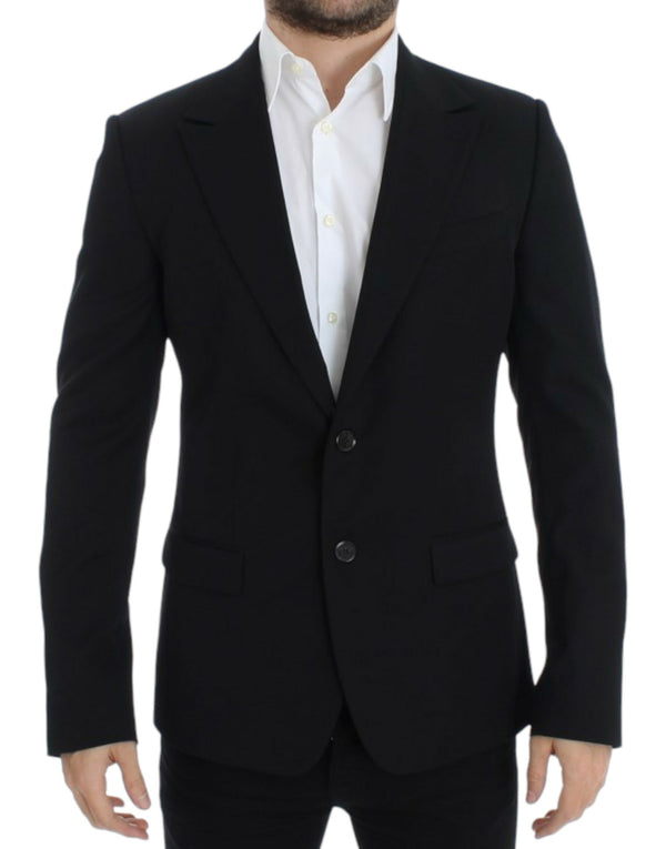 Dolce & Gabbana 100% Wool; Lining: 63% Acetate blazer in black