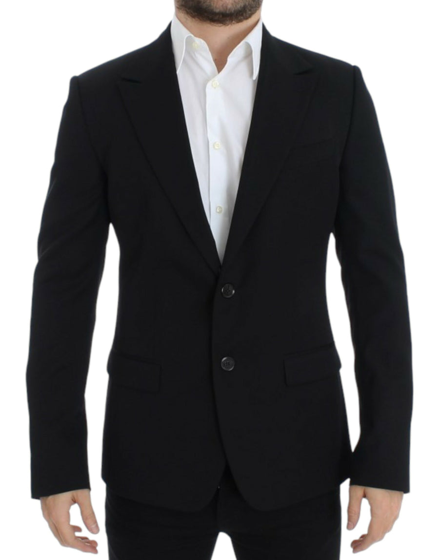Dolce & Gabbana 100% Wool; Lining: 63% Acetate blazer in black