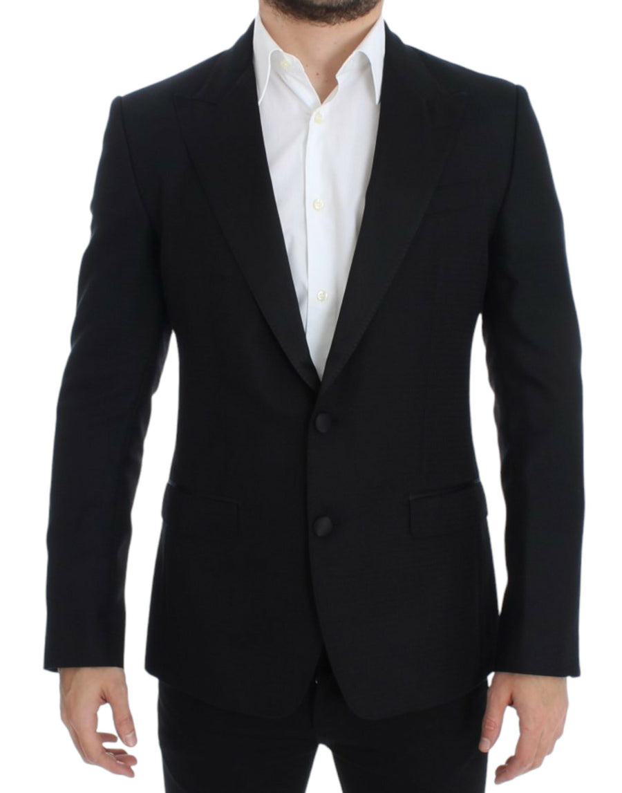 Dolce & Gabbana 50% Silk blazer in black