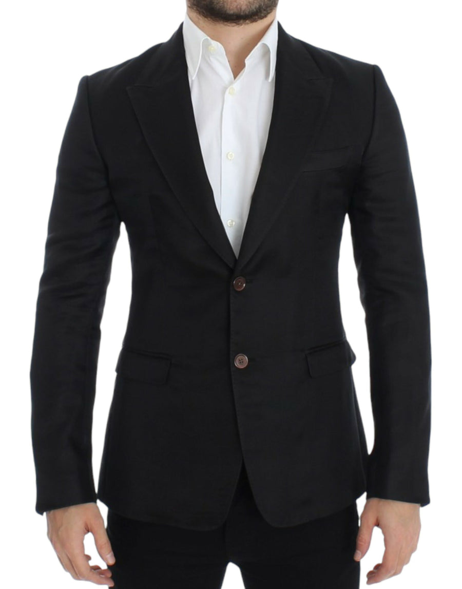 Dolce & Gabbana 17% Cotton blazer in black