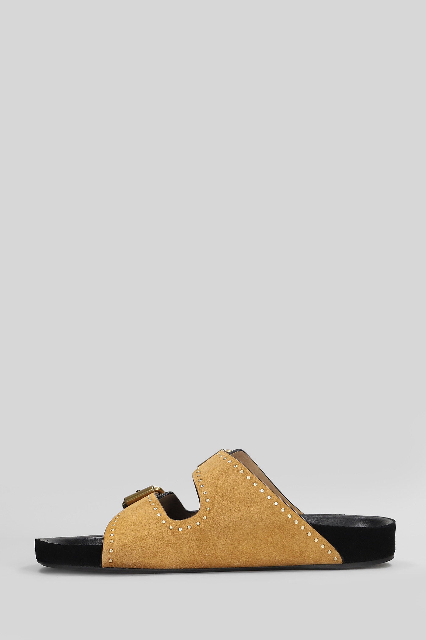 Lennyo Flats in leather color suede Scarpe