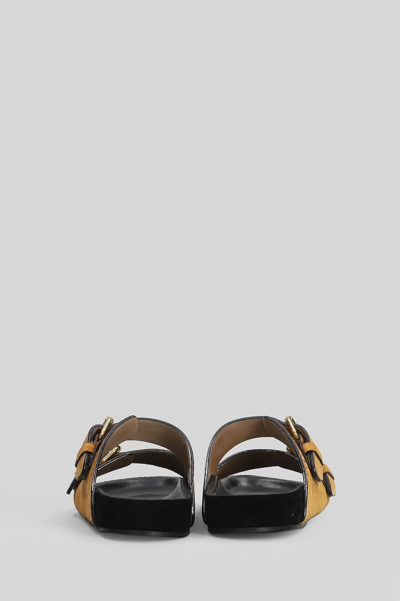 Lennyo Flats in leather color suede Scarpe