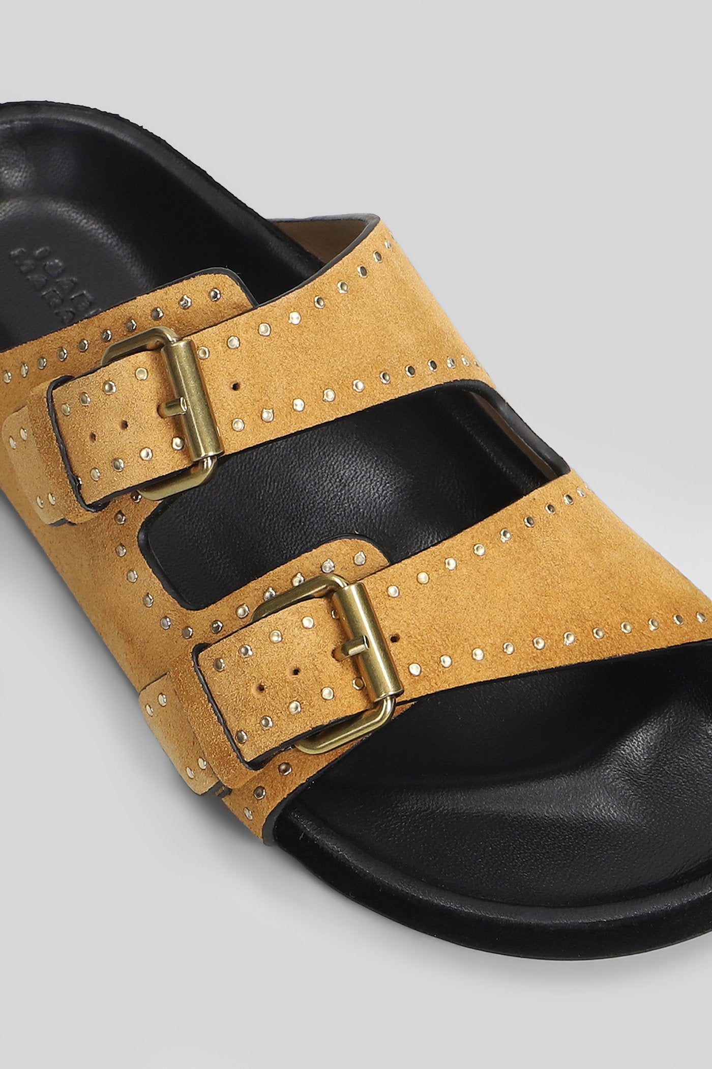 Lennyo Flats in leather color suede Scarpe